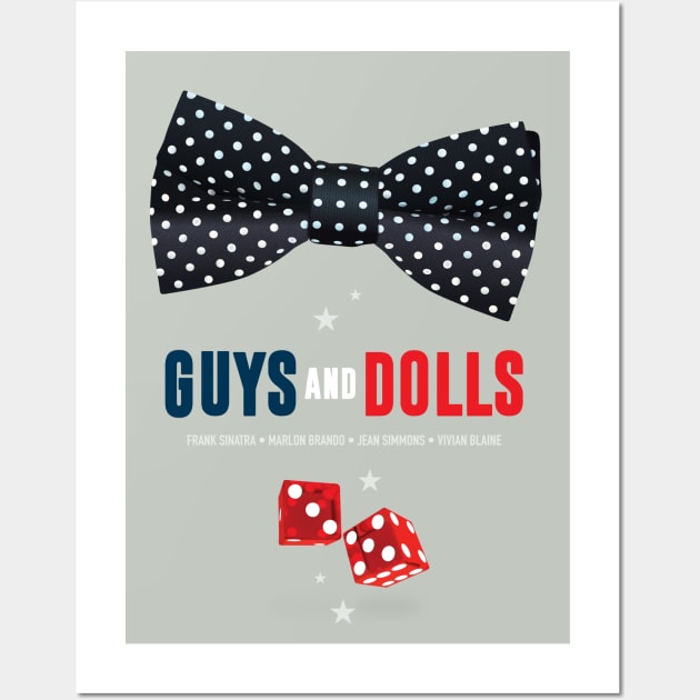 Guys and Dolls - Alternative Movie Poster Wall Art by MoviePosterBoy